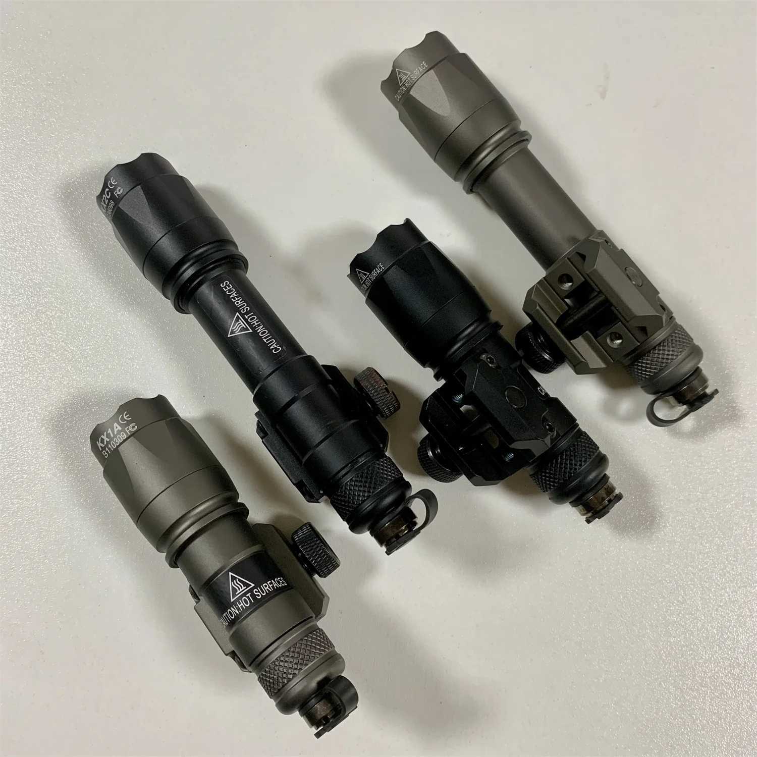 Element SF M300A M600C Airsoft Powerful Flashlight Tactical Torch Scout Rifle Gun Weapon LED Light Fits 20mm Picatinny Rail W250722