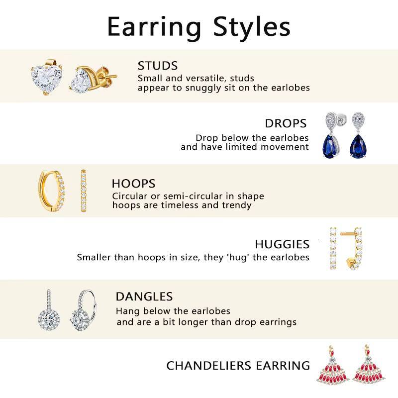 Moissanite 1 Carat 0.5ct Round Brilliant Cut Loose Gemstones Starsgem Hot Sale Earrings 14k Gold D VVS1 Moissanite Earrings