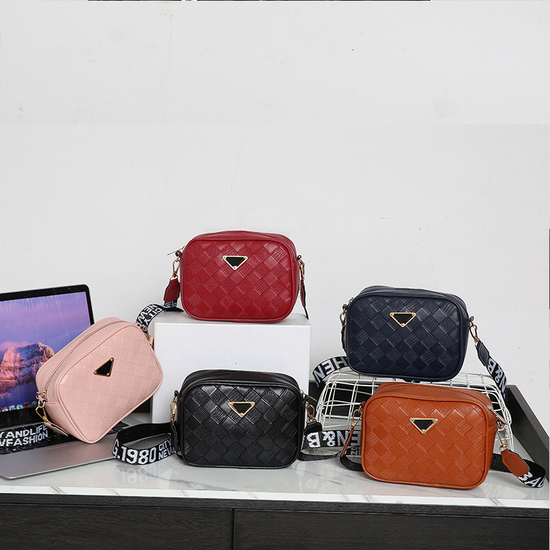 Fashionable Women's Woven Texture Handbag With Free Shipping, Designer's Luxurious Texture Small Square Bag, Shoulder Bag, New Casual Makeup