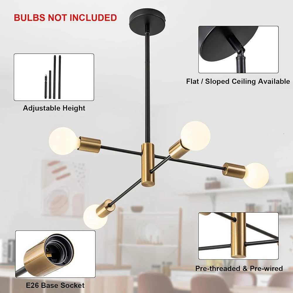 Nordic LED Chandelier Minimalist Magic Bean Pendant Lights for Living Room Bedroom Restaurant Hotel Indoor Decorative Lighting XJ250725