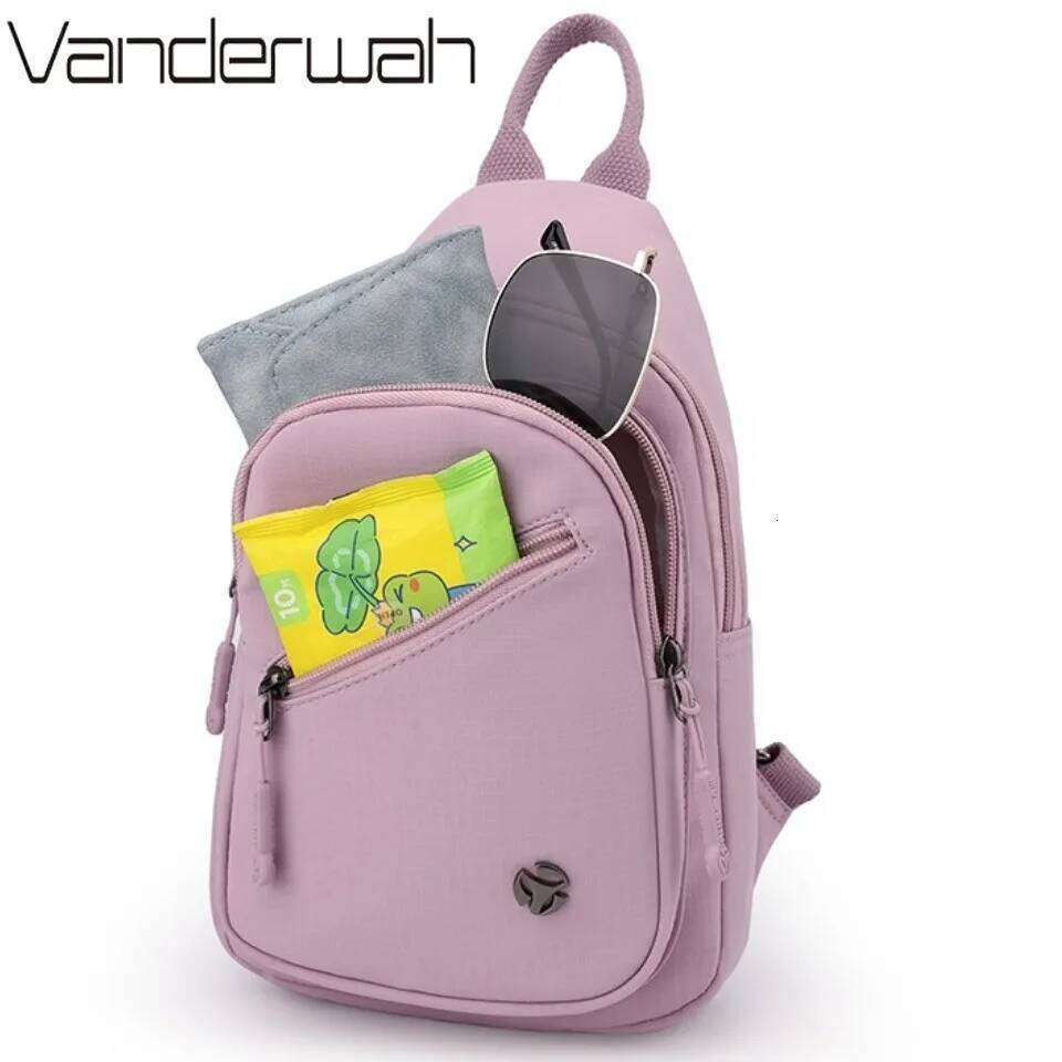 Waterproof Nylon Women Chest Shoulder for Female Sac Ladies Crossbody Bags Lightweight Girls Messenger Travel Bag