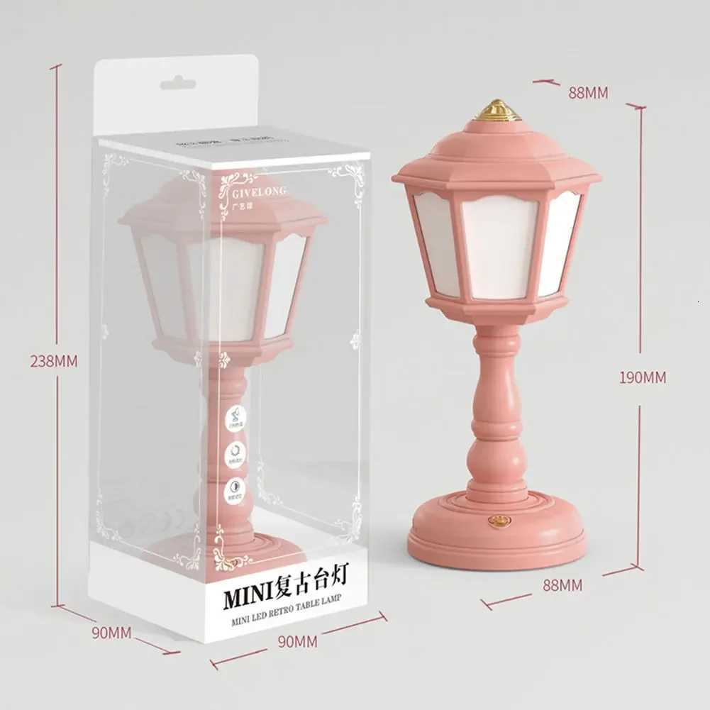 USB Charging LED Table Lamp Desk Lamp Night Lights Touch Dimmable Desk Light Mini Street Lamps Bedside Light Room Decor XJ250725