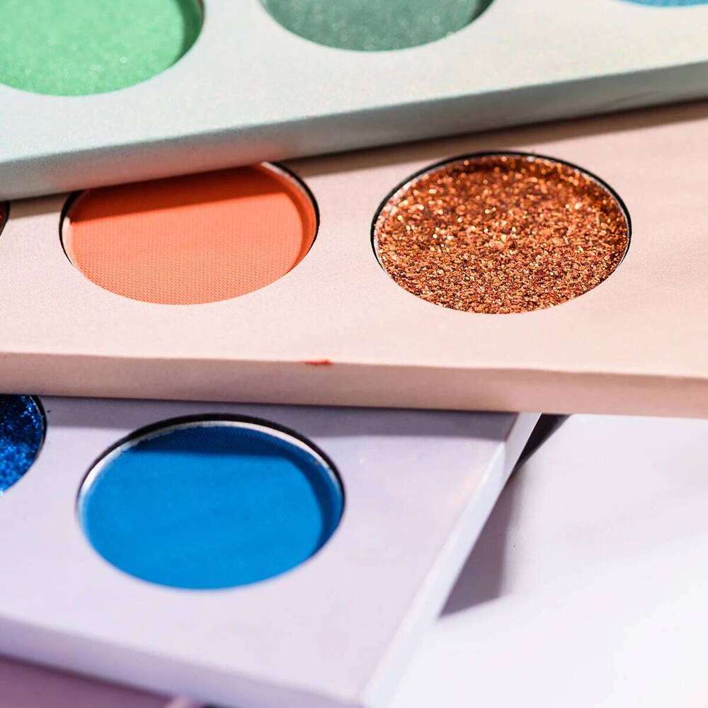 BEAUTY GLAZED COLOR BOARD 60 Colors 4 IN 1 Turning Page Eyeshadow Palette ,Shimmer Matte Glitters Makeup Cosmetics Tray,