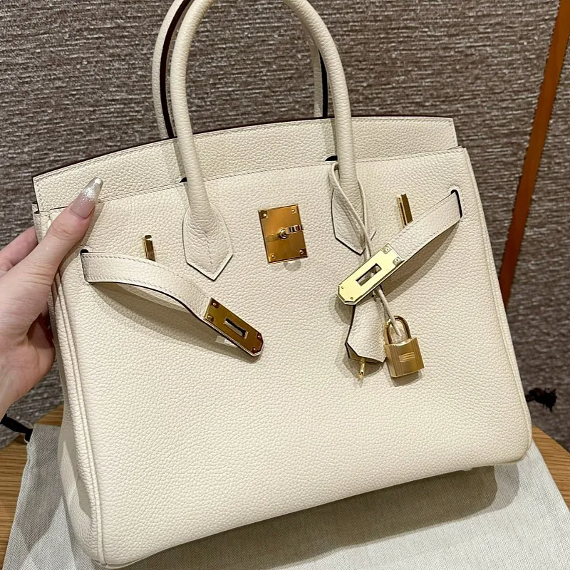 Designer Fashion Shoulder Hand Bag Women's Handbag With Metal Buckle Purse Single Zipper Wallets Women HandBags Tote Real Leather Bags