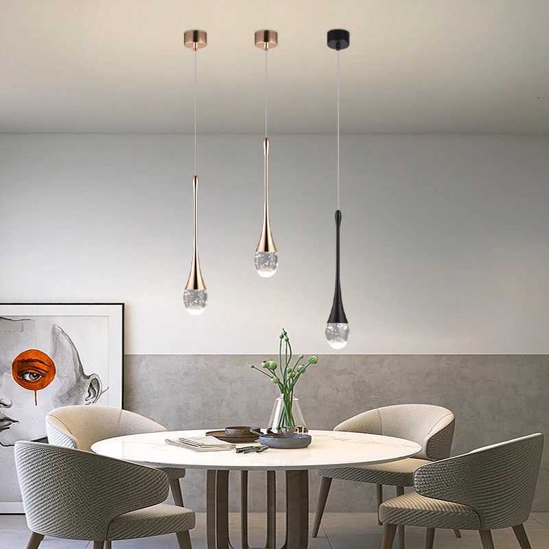 Chandelier Dining Table Light Home and Decoration Ceiling Chandelier Bedroom Bedside Pendant Lighting XJ250725