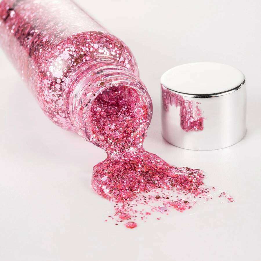 Liquid Glitter Sequins Eyeshadow Highlighter 9 Colors Long Lasting Shimmer Face Body Hair lti-pose Makeup Stage Cosmetics X250726