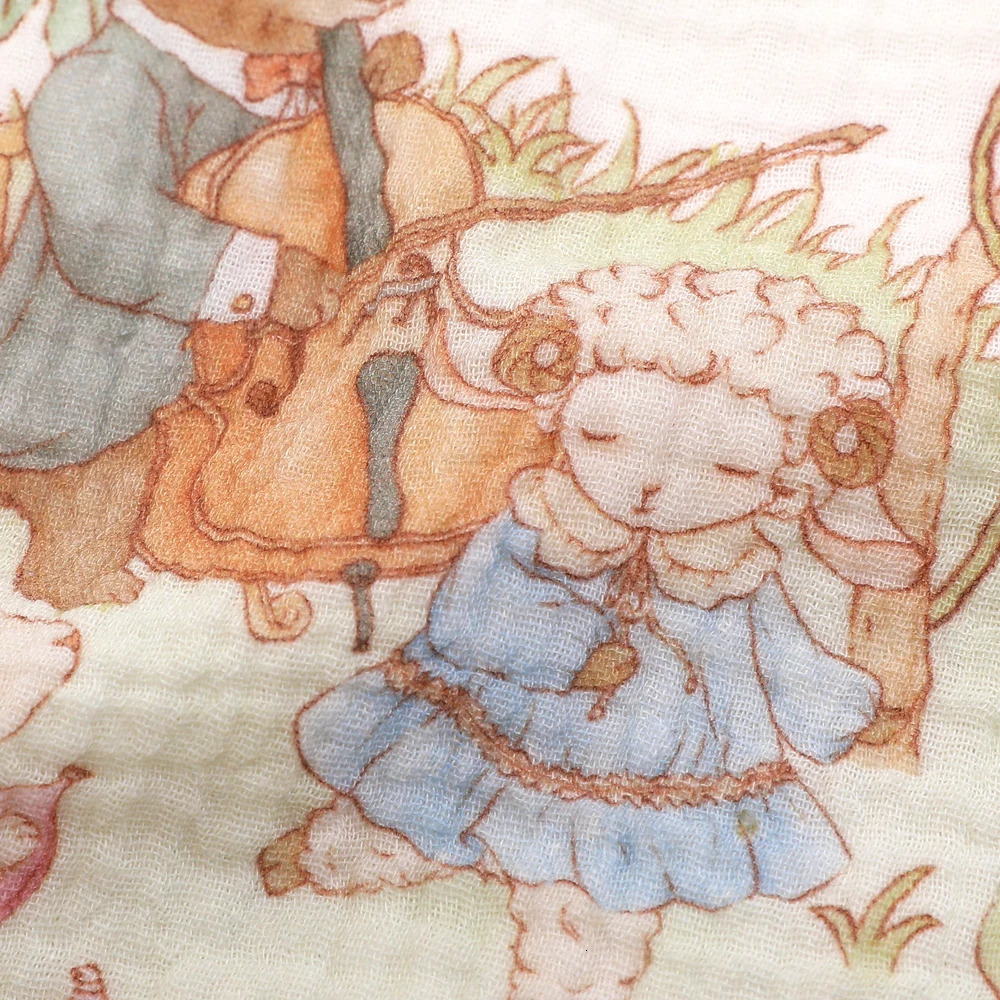 6Layer Cotton Muslin Baby Face Towels Long Burp Cloth for borns Gauze Childrens Towel Kindergarten Hand Items 250725