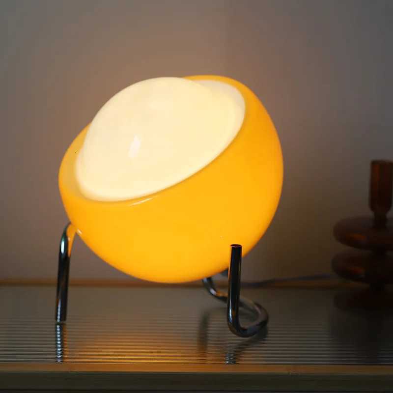 Medieval Bauhaus Indoor Table Lamp Living Room Bedroom Bedside Glass Creative Decoration Desk Lamp Nordic LED Retro Night Lights XJ250725