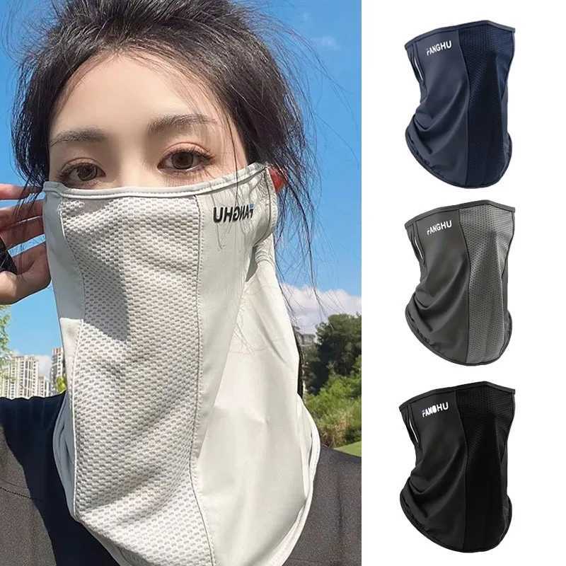 Outdoor Face Mask Anti Uv Sun Mask Mens Outdoor Golf Sports Cycling Breathable Neck Protection Summer Thin Design Riding Mask Z250725