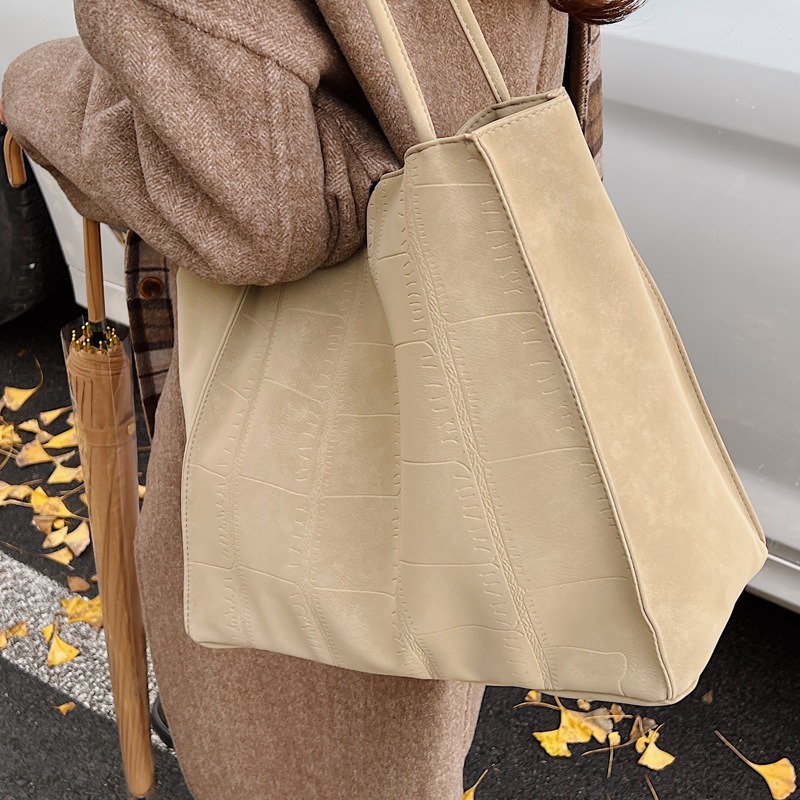Retro-Inspired Womens Travel Tote with Spacious Interior Elegant Solids and Vintage Checks Available