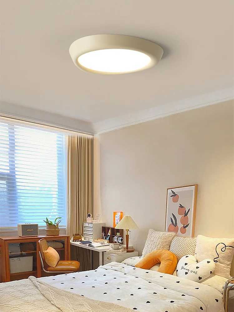 Master bedroom LED ceiling lamp new style net red cream style modern simple eye protection study light creative living room lampXJ250725