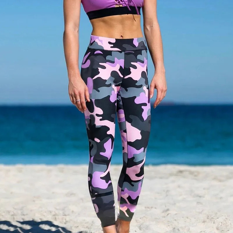 Leggings Vitality Fashion Camouflage Sexy Wave Point Self Cultivation Comfort 250725