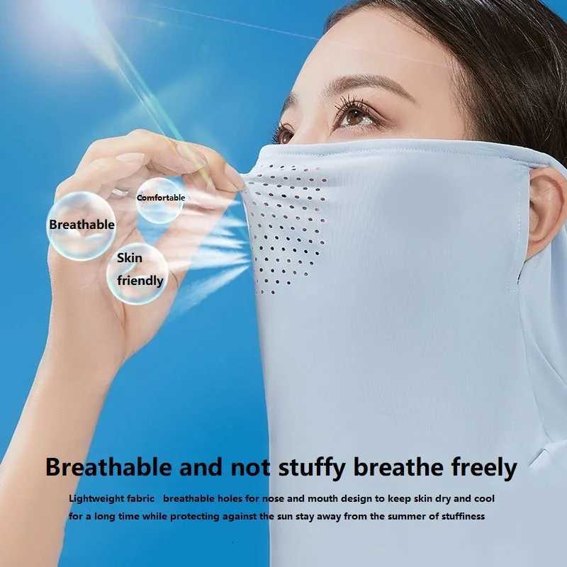 New Sunscreen Mask Covers Face for The Sun Neck Protector Uv Blocking Mask Face Uv Protection Sun Protection for Face Cover Z250725