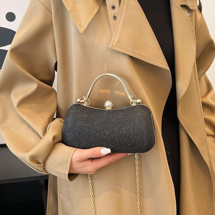 Handbag for Women 2024 New Designer bag Fashion Evening Elegant Socialite Small Chanel Style High-end Chain Shoulder Bag