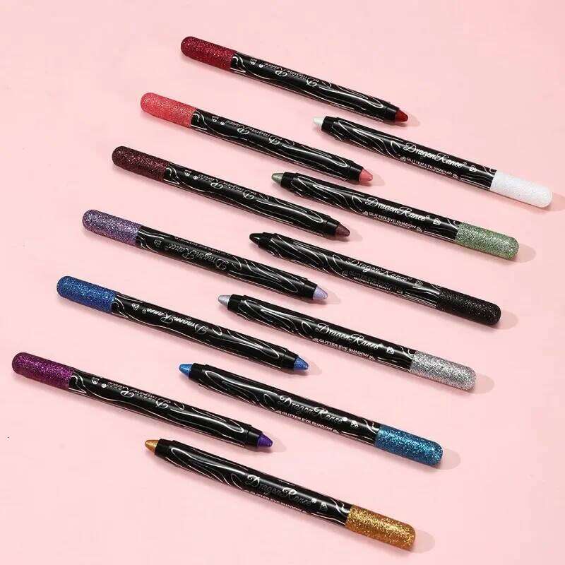 Waterproof Pearlescent Eyeliner Pencil Lasting Glitter Matte Nude Eye Shadow Makeup Pigment Silkworm Eyeshadow Pen