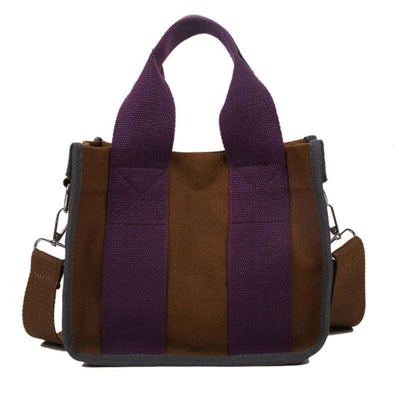 Color Blocked Handbag, New Fashionable And Simple Bag, Women's Crossbody Shoulder Bag