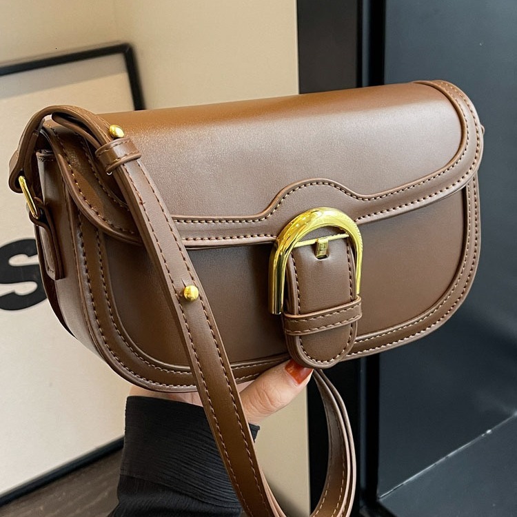 Luxury Brand Designer Bag Women's Bag This Year's Trendy Bag Women's New High-End Retro Texture Shoulder Underarm Bag Autumn Winter Lux