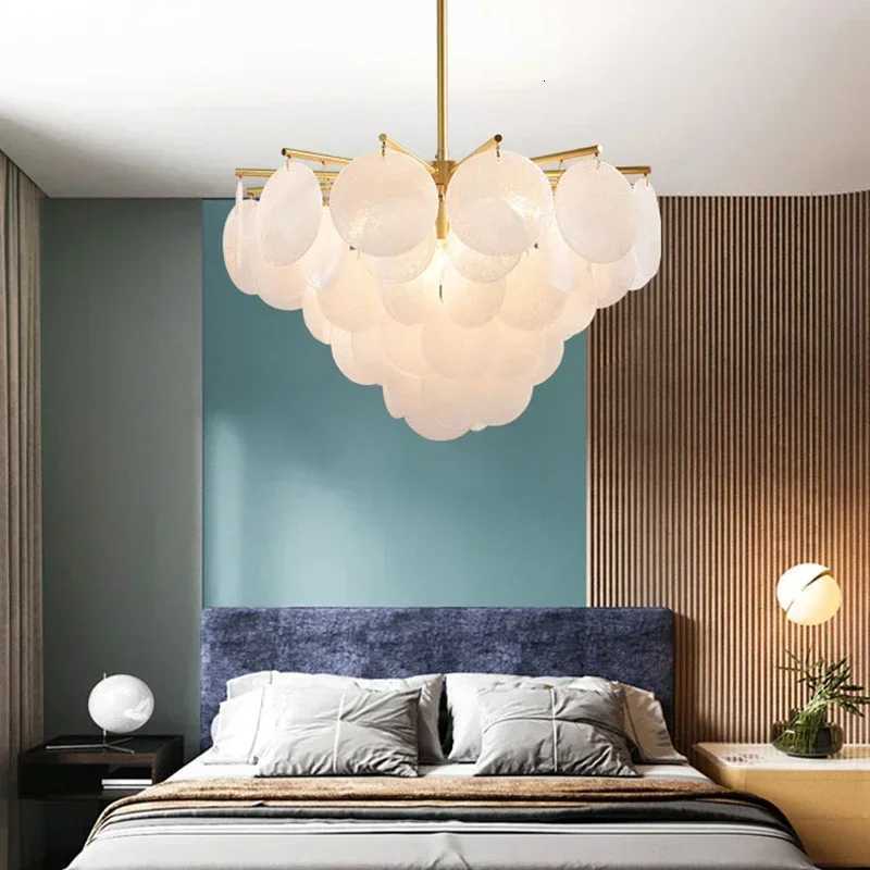 Modern French Style Art Chandelier Romantic Wedding Led Lights Living Bedroom Kitchen Dining Table Modest Ceiling Lamps for RoomXJ250725