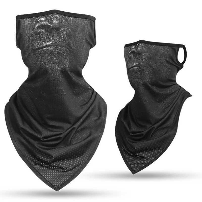 Animal Print Sport Scarf Cycling Bandana Hiking Hunting Camping Neck Warmer Face Cover Gaiter Women Men Balaclava Triangle Mask Z250725