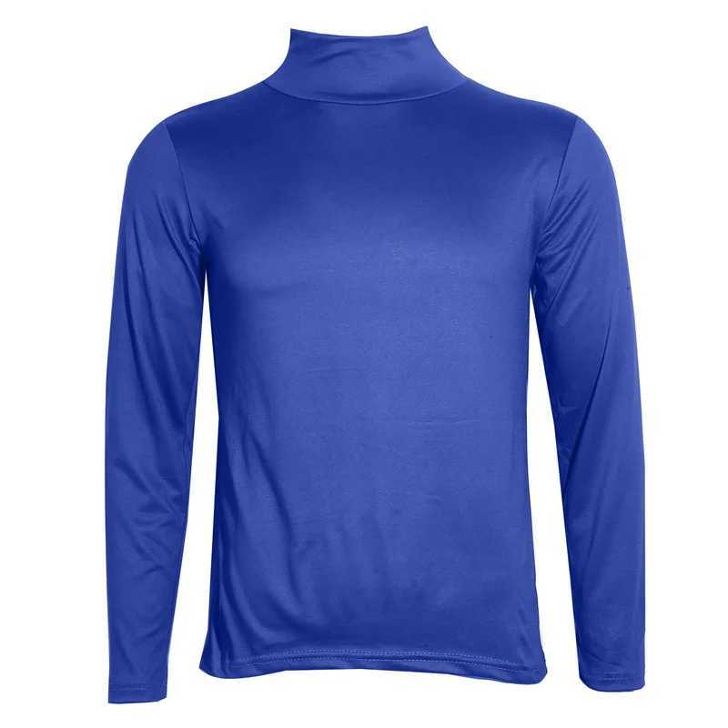 Thermal Underwear Tops Men Winter Clothes Thermal Shirt Autumn Mens Winter Tights High Neck Thin Slim Fit Long Sleeve T-shirt Z250725