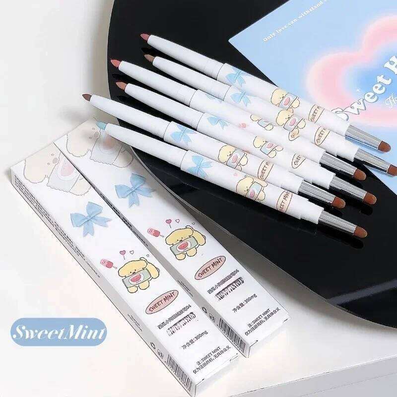 Glitter Eyeshadow Eyeliner Gel Pen Waterproof Not Blooming Quick Drying Pencil Highlight Tea Brown Eye Liner Makeup
