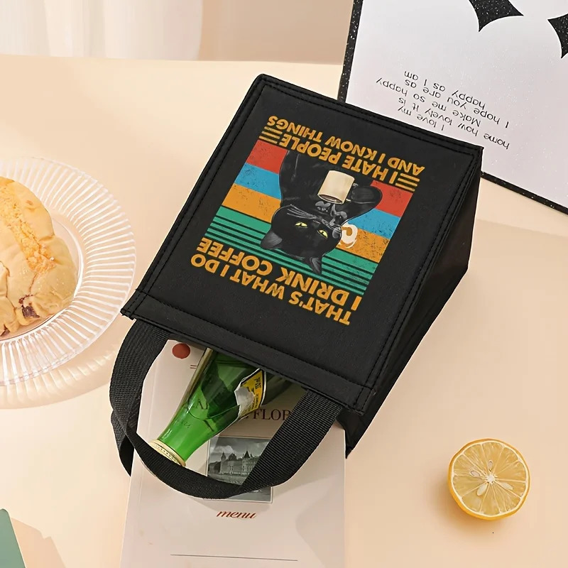 Portable lunch bag waterproof insulation box bento bag dinner insulation bag large capacity insulation and refrigeration 250723