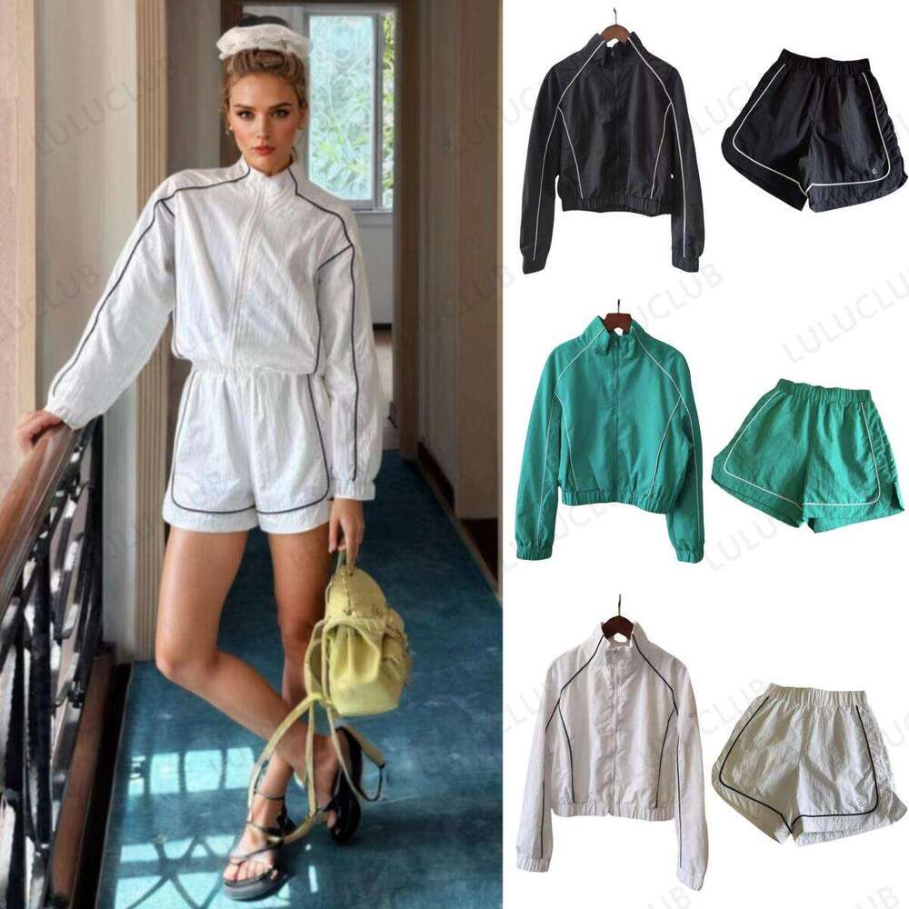 Women Yoga clothes Zipper Jacket Sets Slim Tank Top Push-Up Fiess Suit Quick Dry Sportswear Workout Running Gym Exercise Clothing women clothes sets