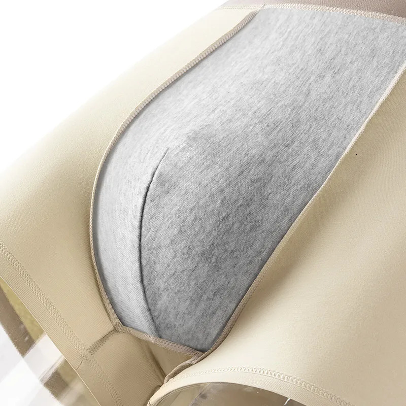 MiiOW 3Pcs Organic Cotton Men Underwear Boxer Shorts Antibacterial Seamless Underpants Male Panties Gift For Boxershorts 250725