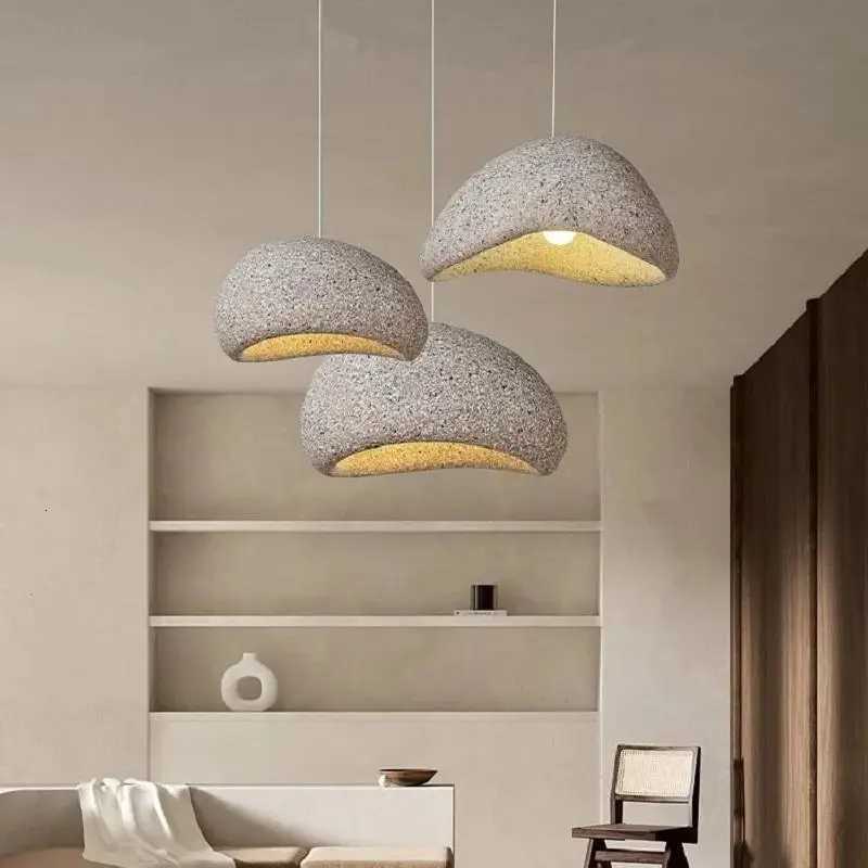 Living Room LED Ceiling Chandelier Light 2025 New Model Wabi Sabi Pendant Lamp Dining Table Bedroom Home Decor Hanging LightingXJ250725