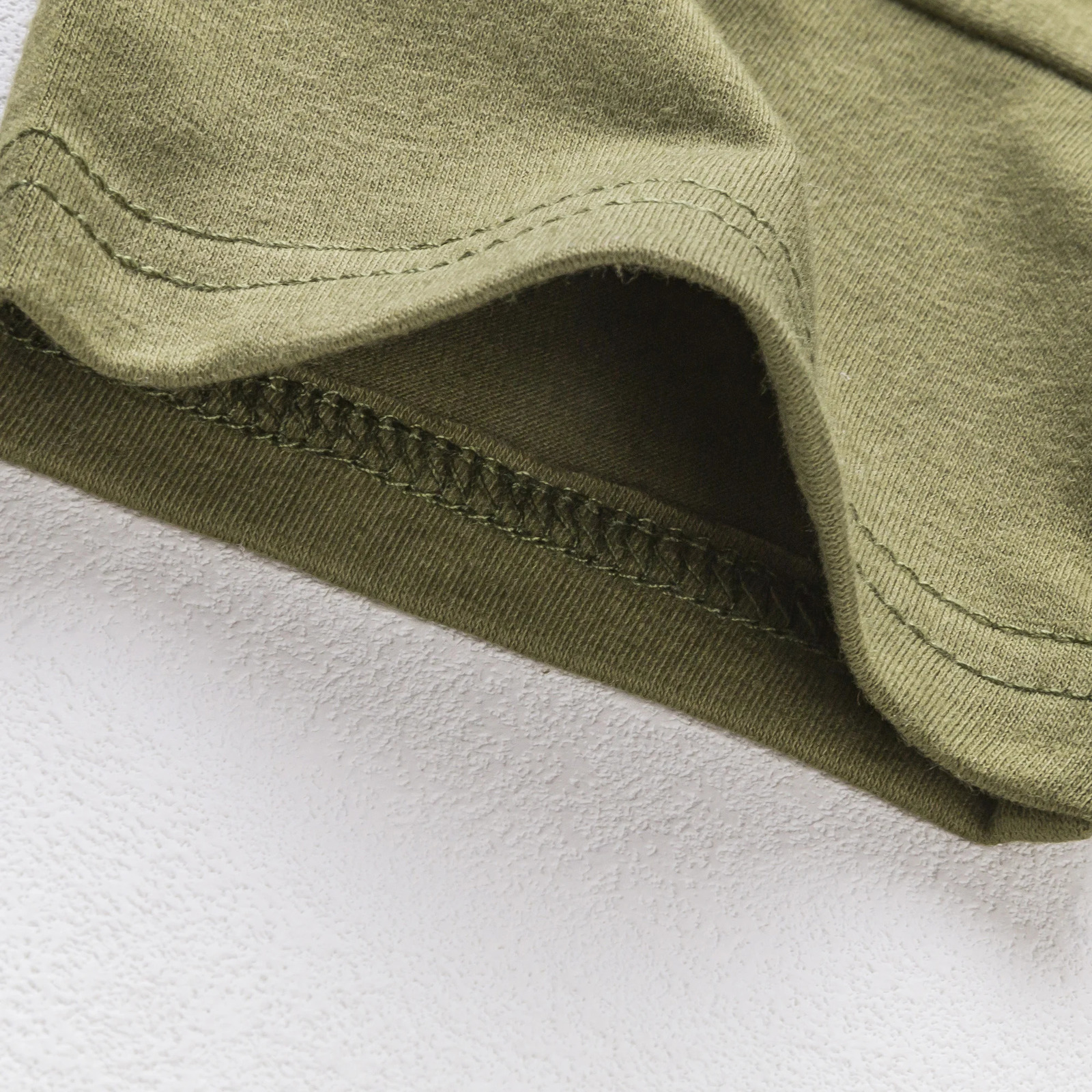 Summer Kids Solid Clothes Sets Short Sleeve Elastic Waist Shorts Cotton Outfits Toddler Girls Boys Tracksuits 250725