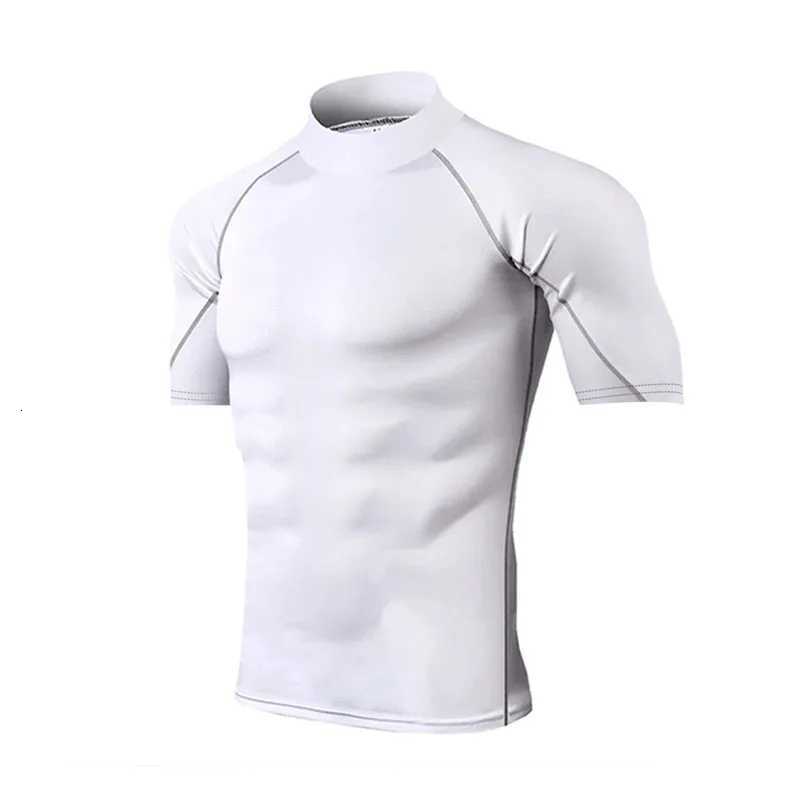 Compression T-Shirt Men Bodybuilding Sportswear Short Sleeve Quick Dry Workout Shirts Sport Tops Tee Gym Running T-shirt Men Z250725