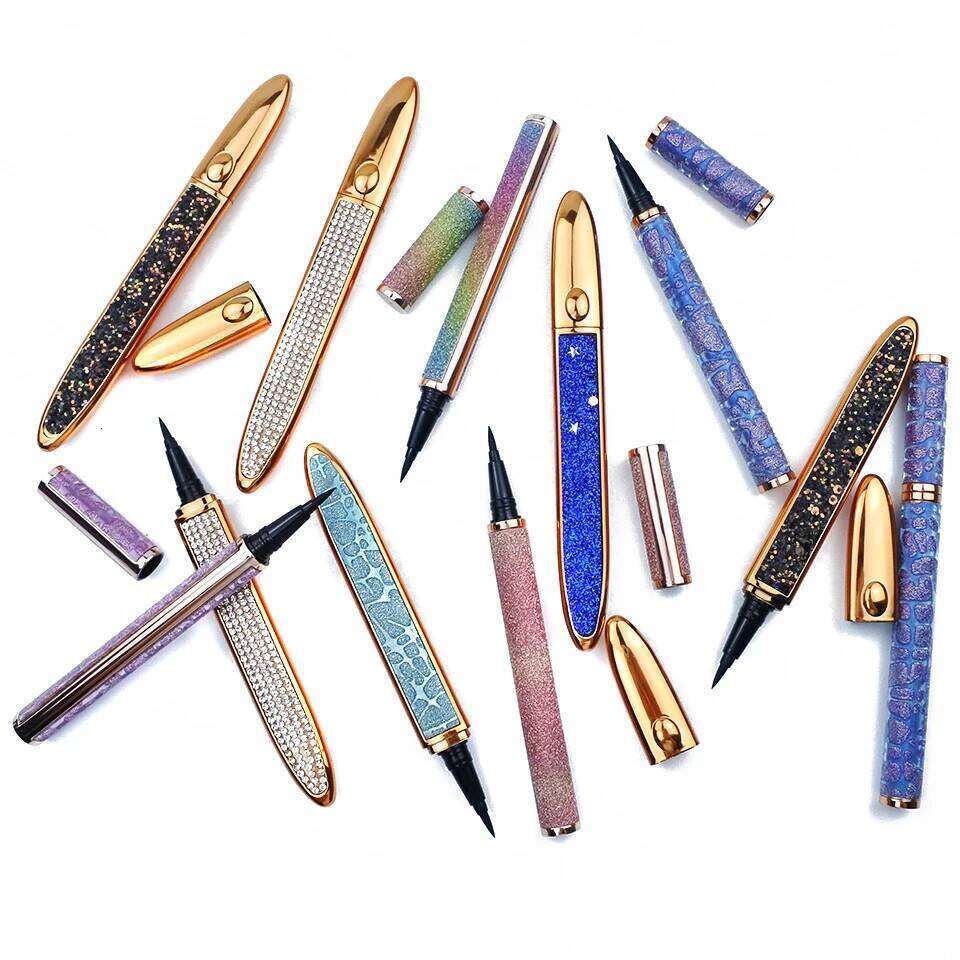 Wholesale Cosmetics Eye Liner Long-lasting Makeup Liquid Black Eyeliner Lash Glue Pen X250726