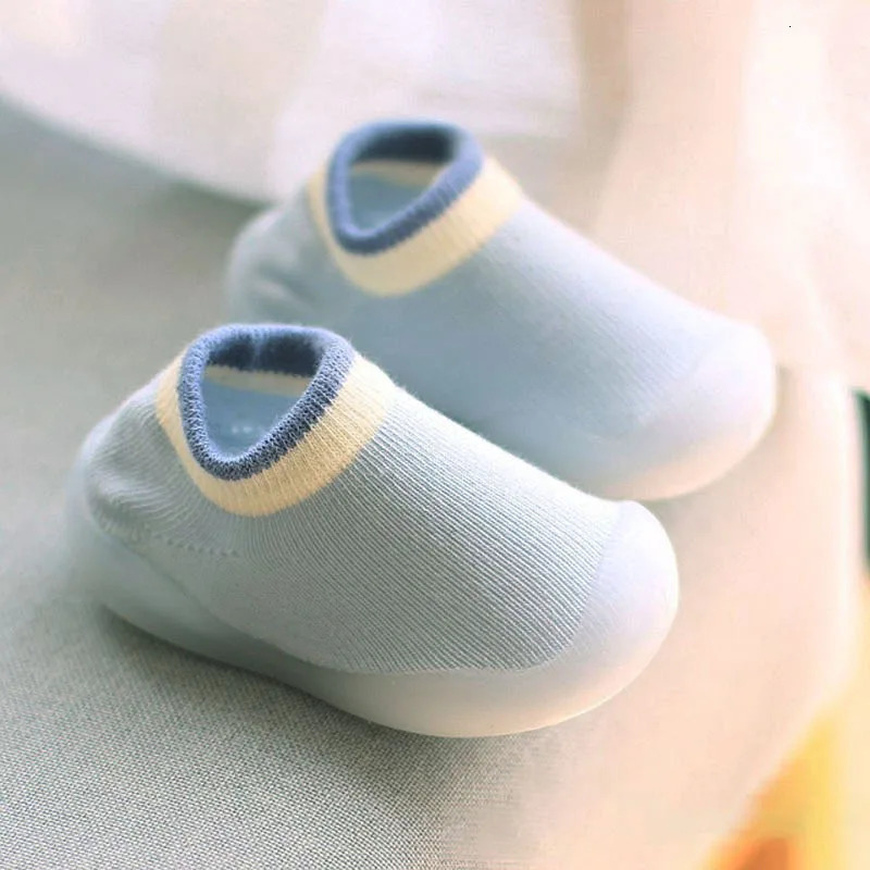 Baby Shoes First Walkers Comfortable Boys Girls Kids Rubber Soft NonSlip Sole Floor Knit Booties 250725