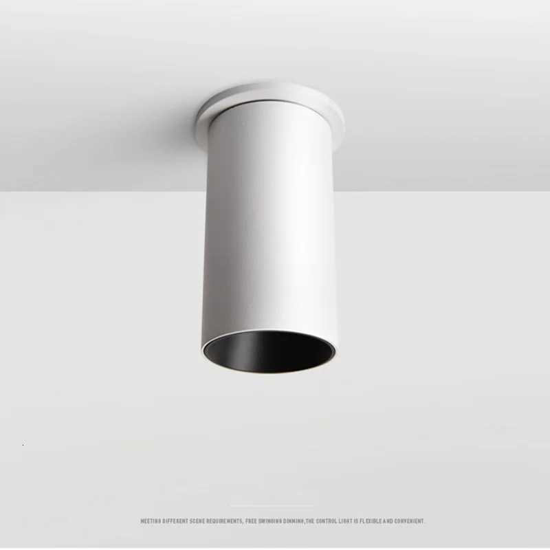 Dimming embedded folding LED downlight 10W 15W 20W LED spotlight for living room TV background wall aisle ceiling COB downlight XJ250725