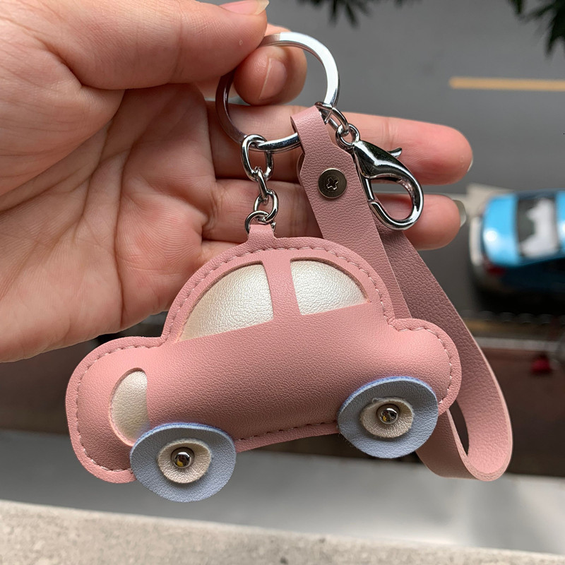 Korean creative key chain car key chain ins car key pendant Backpack Bag pendant cute 250726