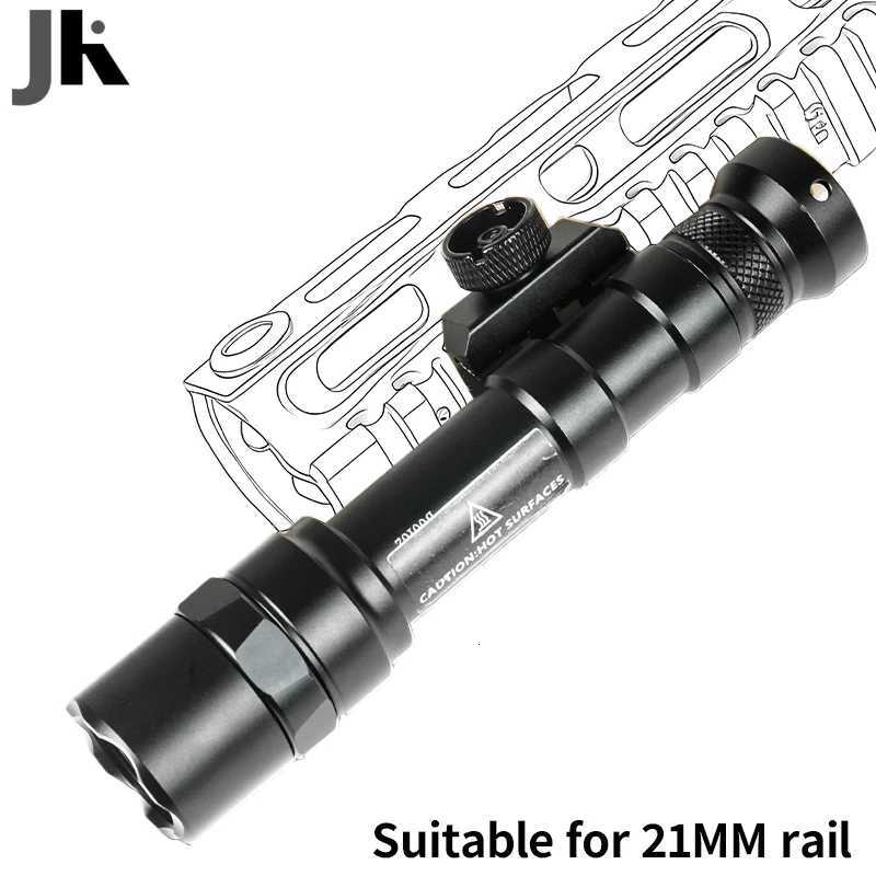 Tactical Gear SF M300B M300C M600B M600C Airsoft Flashlight Rifle Hunting Weapon Scout Light PEQ15 Indicator Fits 20mm Rail W250722