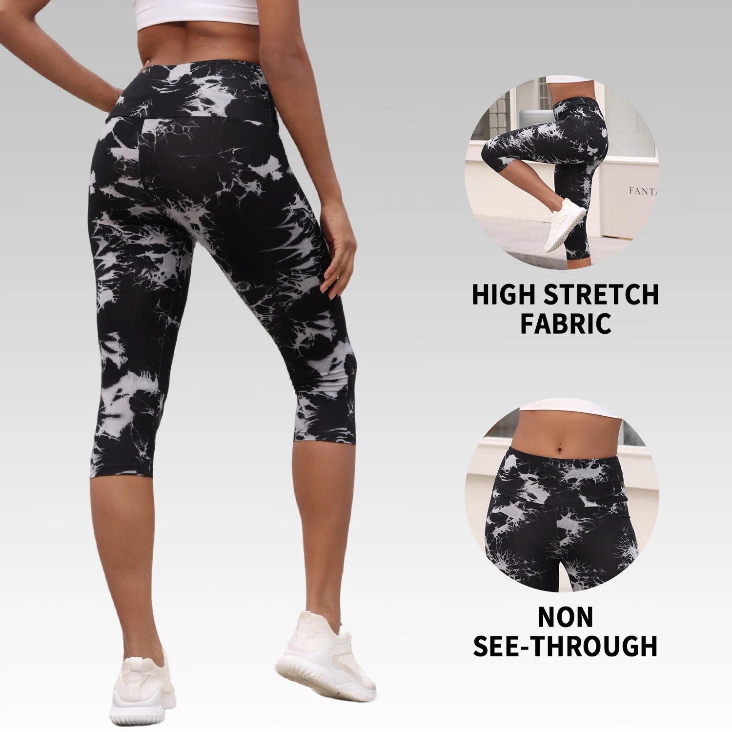 Womens High Waisted Pants Super Soft Tummy Control No See Through Workout Yoga Running Athletic Push Up Gym Leggings y250725