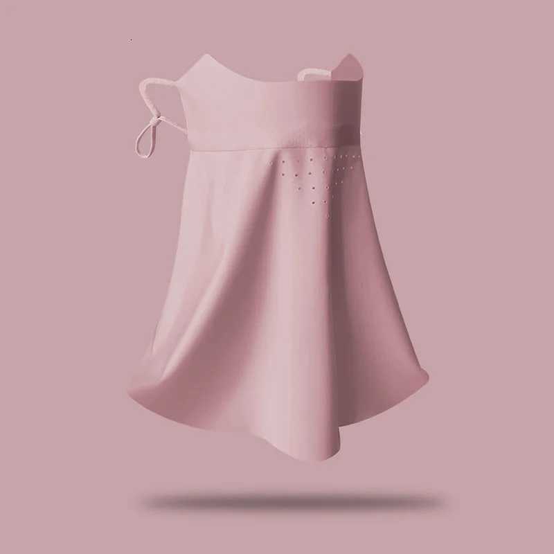 Outdoor Sunscreen Golf Sun Proof Silk Bib Men Women Collar Fishing Solid Color Riding UV Protect Neckline Mask Summer Z250725