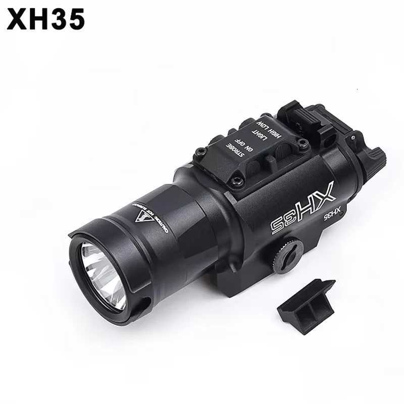 Tactical Surefire X300 X300U X300UH-B XH35 Pistol X300V Scout Light Weapon Gun Light Flashlight Rifle Strobe Flashlight Hunting W250722