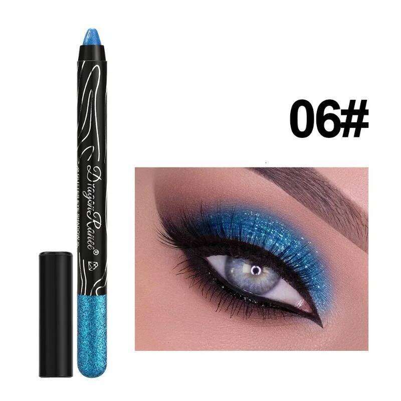 Waterproof Pearlescent Eyeliner Pencil Lasting Glitter Matte Nude Eye Shadow Makeup Pigment Silkworm Eyeshadow Pen