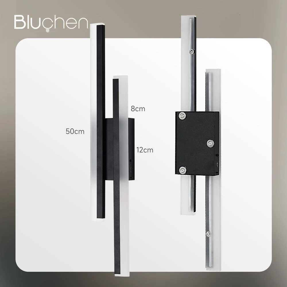 Rechargeable Wall Sconces Lights Wireless Wall Lamp Battery Powered 4400mah LED Wall Light for Home Corridor Decoration 50cm XJ250725