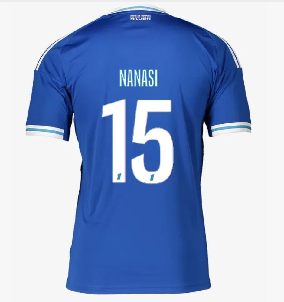 2025 2026 Maillot RC Strasbourg Alsace soccer jerseys SAHI DION maillot de foot EMEGHA 25 26 NANASI SYLLA shirts BAKWA DIARRA DOUKOURE Men Kids Kits u