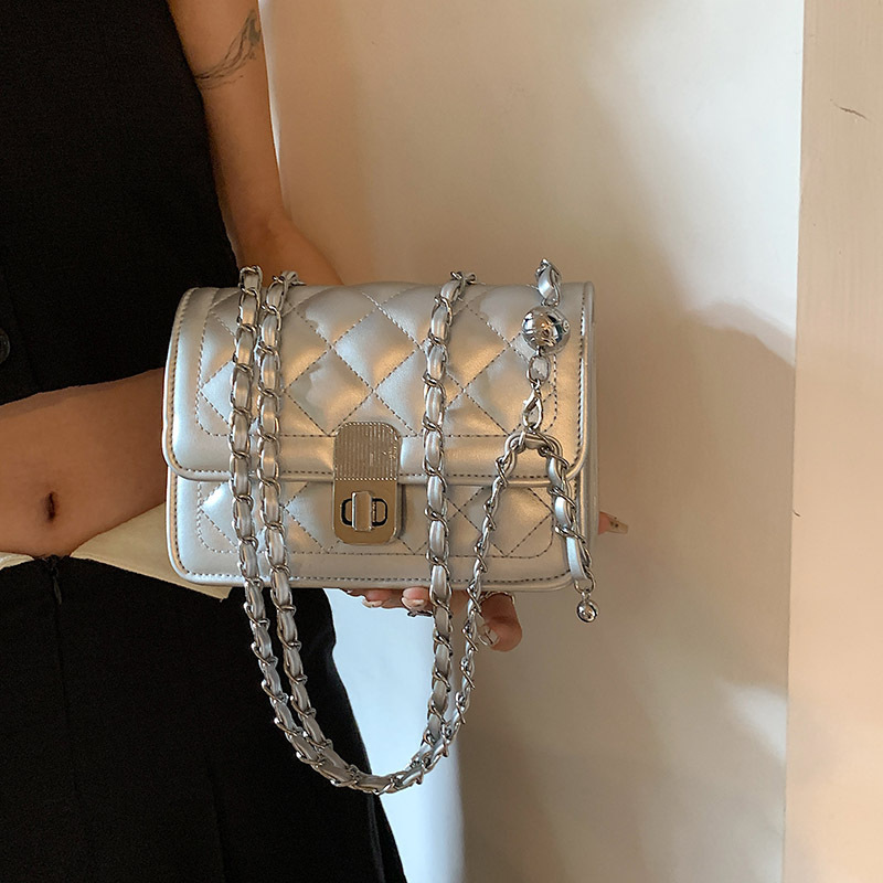 Luxury Brand Designer Bag High-Quality Quilted Embroidery Small Bag Luxury bag For Women, New Niche Design Fashion Chain Small Square Bag, Single Shou