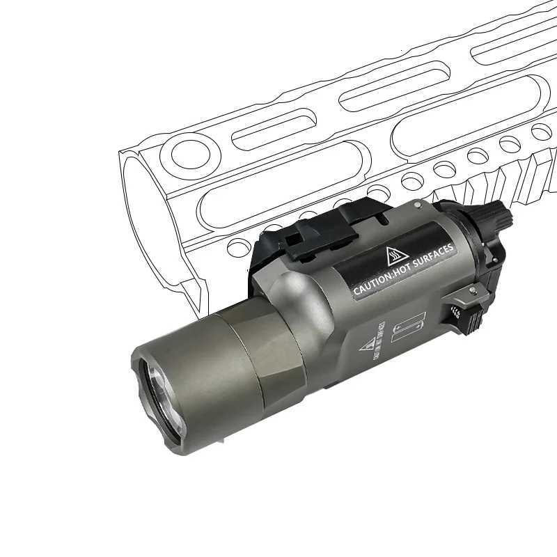 US Warehouse Tactical PEQ-15 M300C M600C LED Flashlight Red Dot Pointer PEQ15 Strobe Flashlight M600 M300 LED White Light W250722