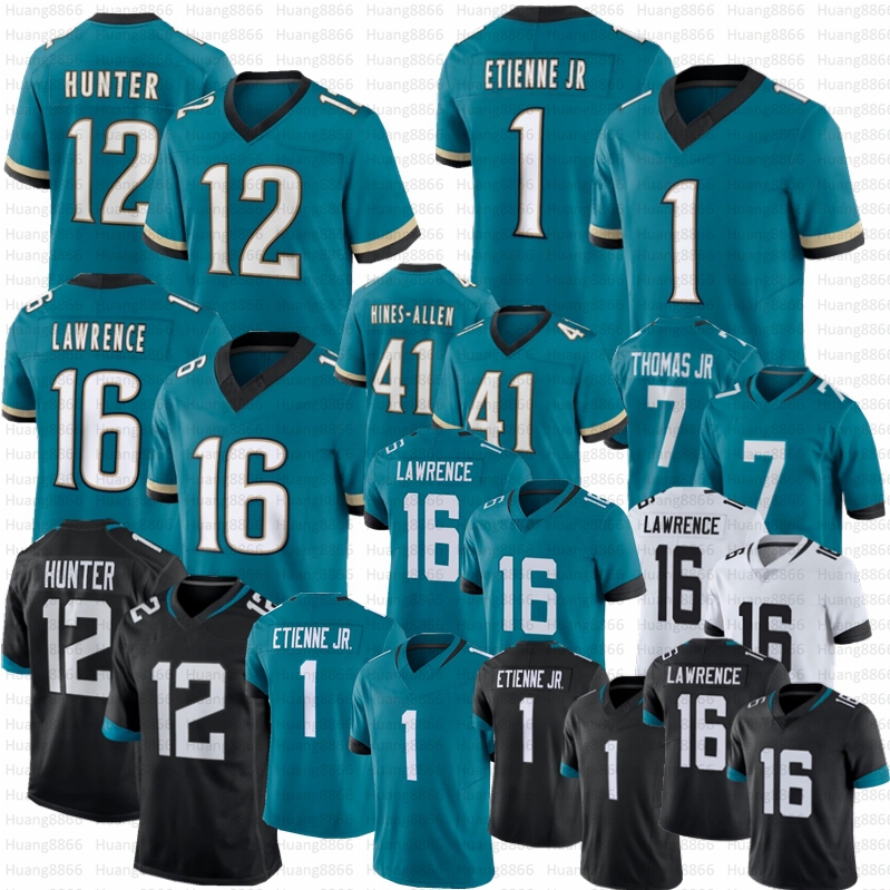 Travis Hunter Trevor Lawrence Football Jerseys Josh Hines-Allen Travis Etienne Jr Thomas Jr Jersey