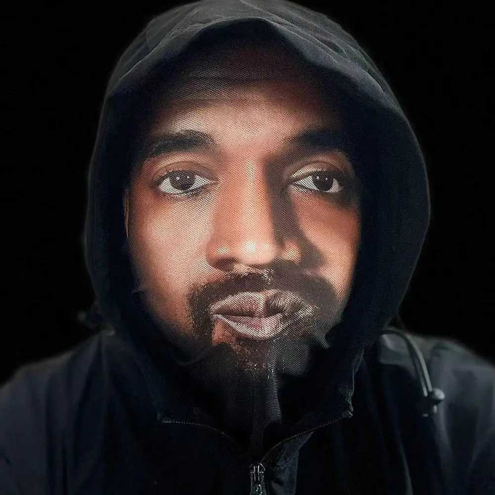 3D Mask Balaclava Hat Facial Performance Parody Prank Headgear Seamless Kanye Face Mask Celebrity Face Hip Hop Hood Z250725