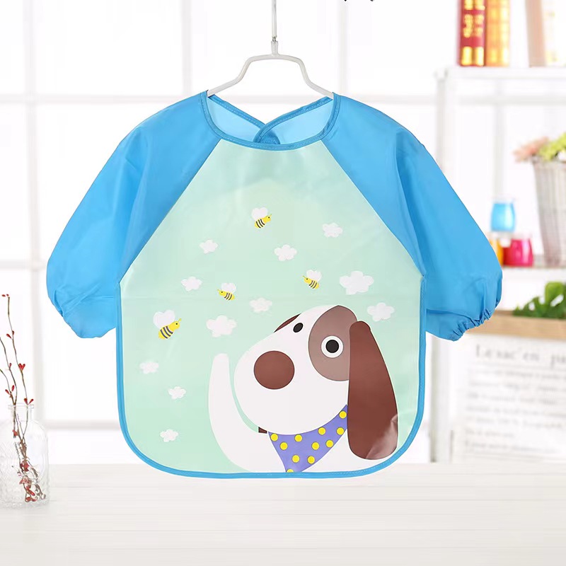Waterproof Baby Feeding Bib - Anti-Dirt Protective Clothing for Complementary Foods