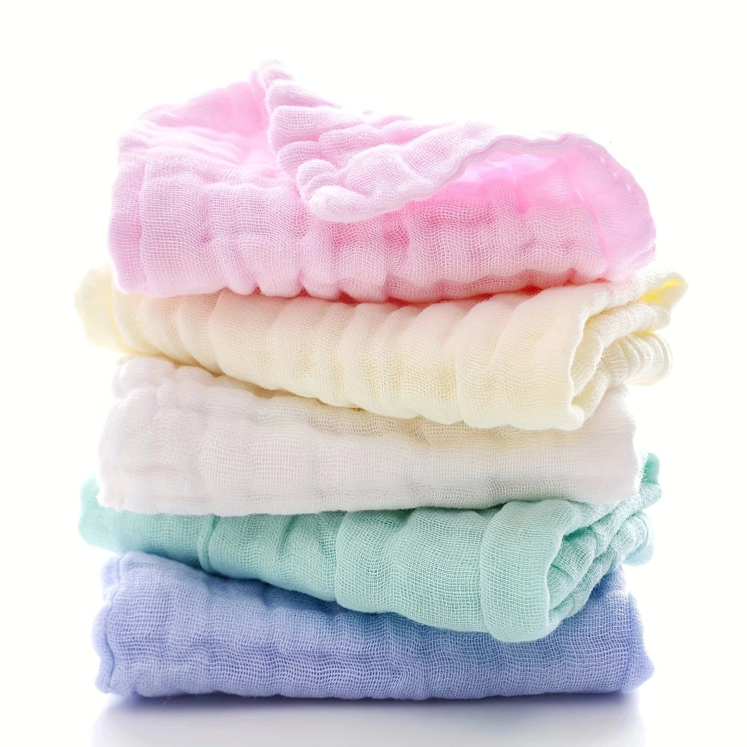 Baby Muslin Washcloths Soft born Face Towel for Sensitive Skin Registry as Shower 250725