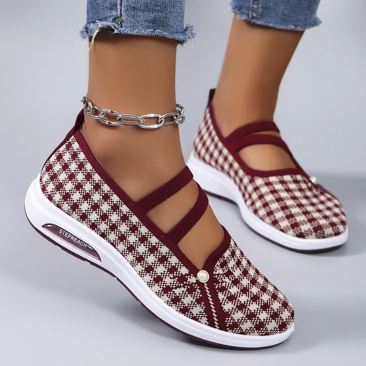 Womens summer breathable mesh flat shoeswomens shoescasual sneakers shoes clearance 250804