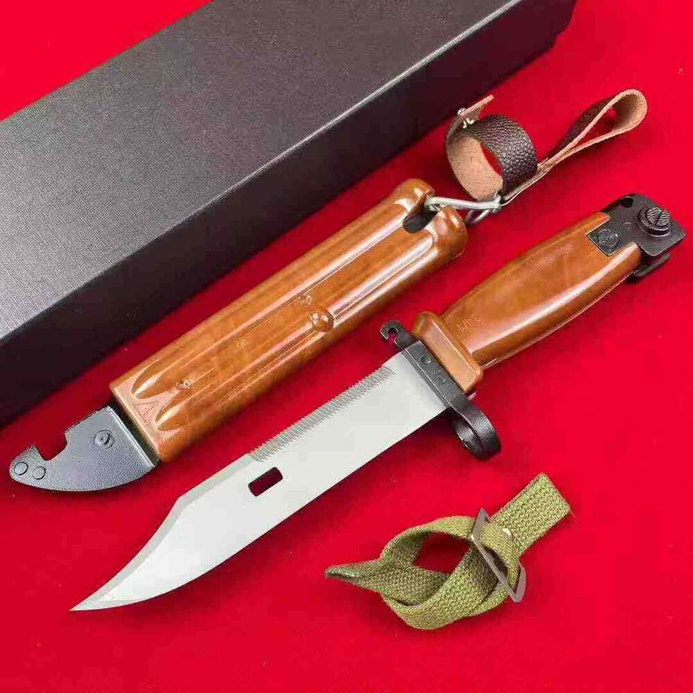 Made in the USA Soviet AKM bayonets Portable Pocket Knife for Hiking Gift for Men